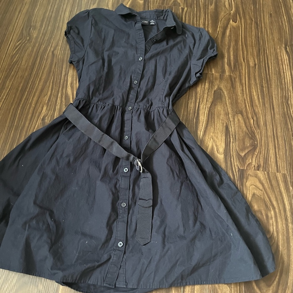 Nautica School Uniform Girls Size 12.5-14.5 Navy New WO Tags Great Condition